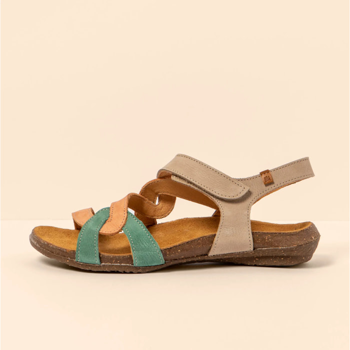 Sandalias N5079S PLEASANT MULTI PIEDRA / WAKATAUA color Multi piedra