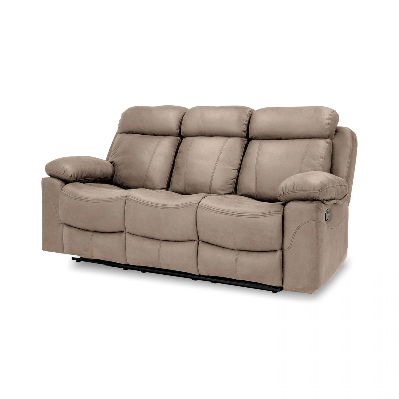 Sofá relax 3 plazas Nellie Cemento