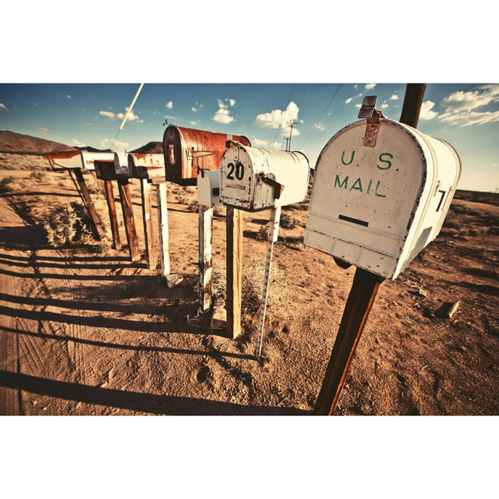 Tableau deco moderne us mail Tableau alu Dibond