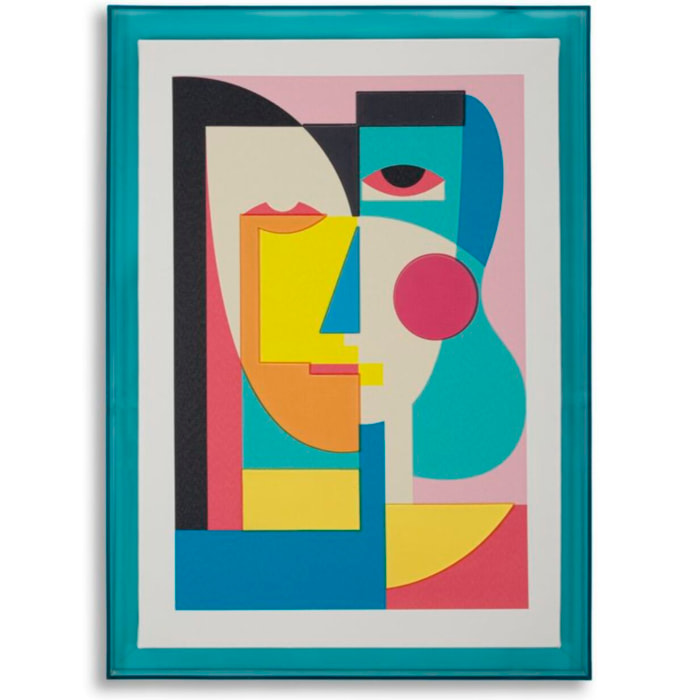 STAMPA SU TELA PICASSY C/CORNICE -A- CM 50X3,3X70