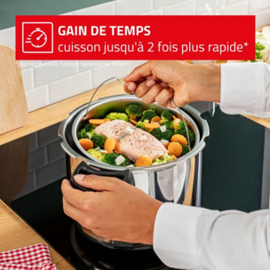Autocuiseur SEB ClipsoMinute Gourmande 7.5L