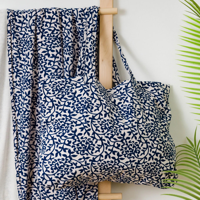 Confezione asciugamano sarong + borsa a mano