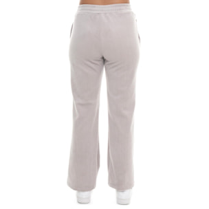 Pantalones palazzo de terciopelo a rayas para mujer Leone 1947 Glam Winter