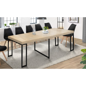 Console-table à manger extensible Memphis bois 300cm