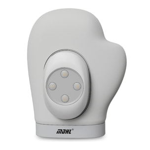 Masajeador de manos MD-H-01 con sistema envolvente, 3 modos de masaje, 3 niveles de intensidad y 3 niveles de calor. Batería recargable de 2000 mAh.