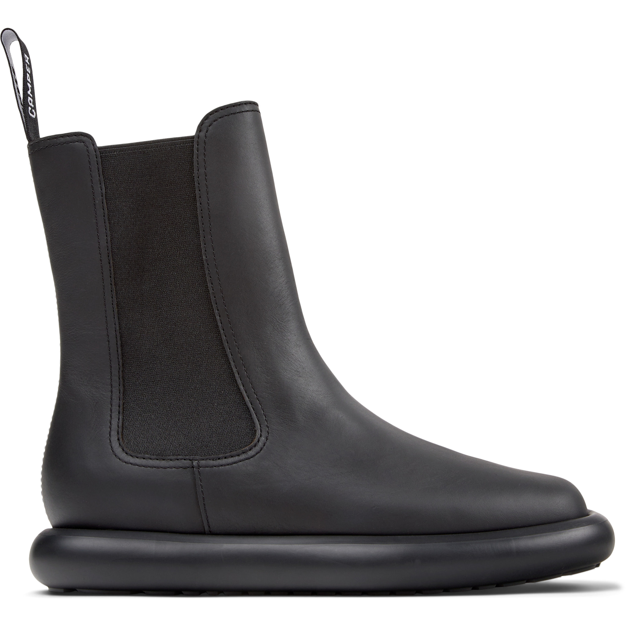 Botines - CAMPER Onda - Negro - Cuero liso