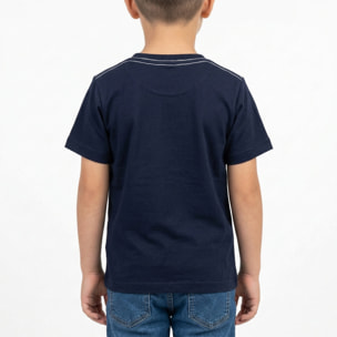 T-shirt maniche corte con logo stampato
