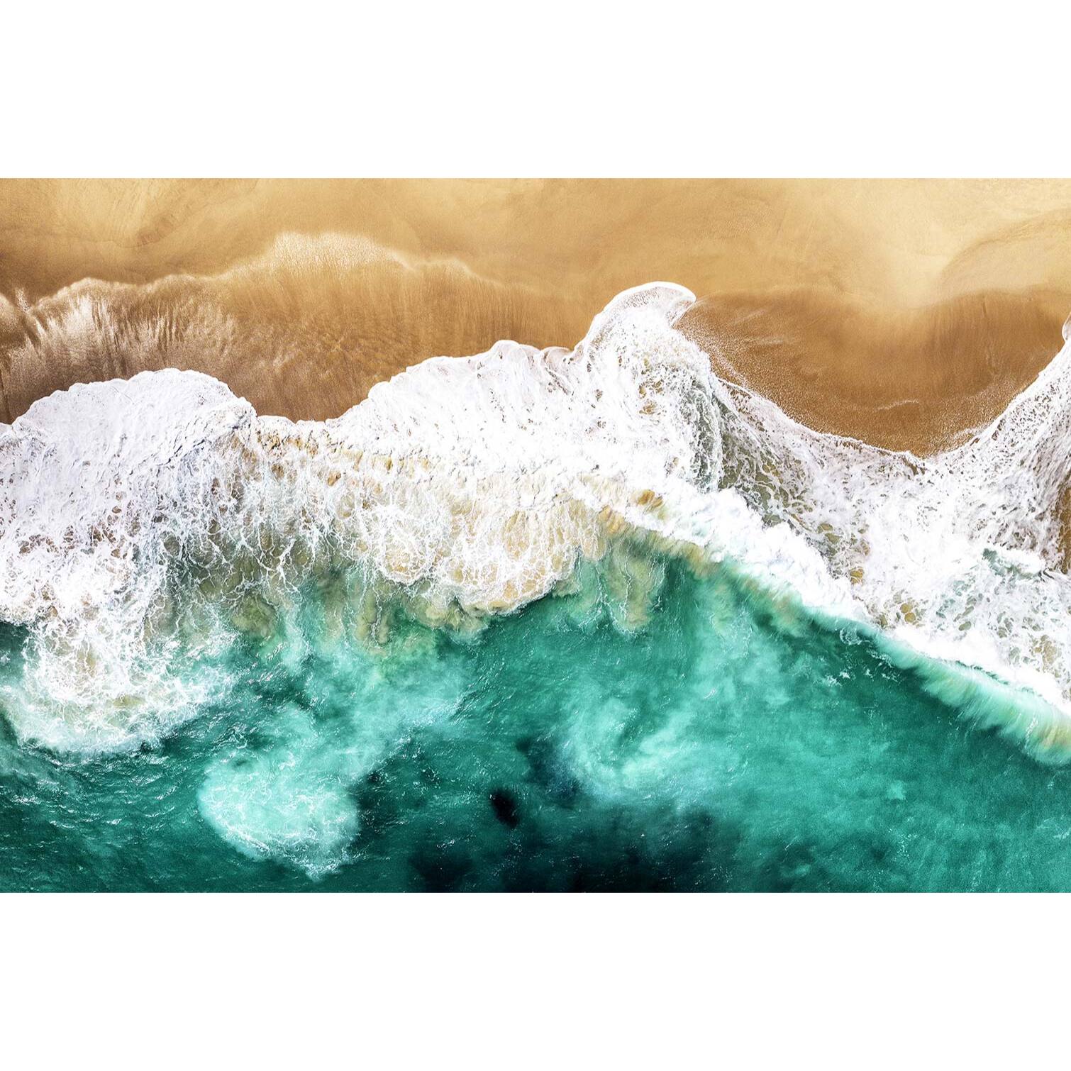 Tableau mer et plage magie de l'ocean  Tableau plexiglas