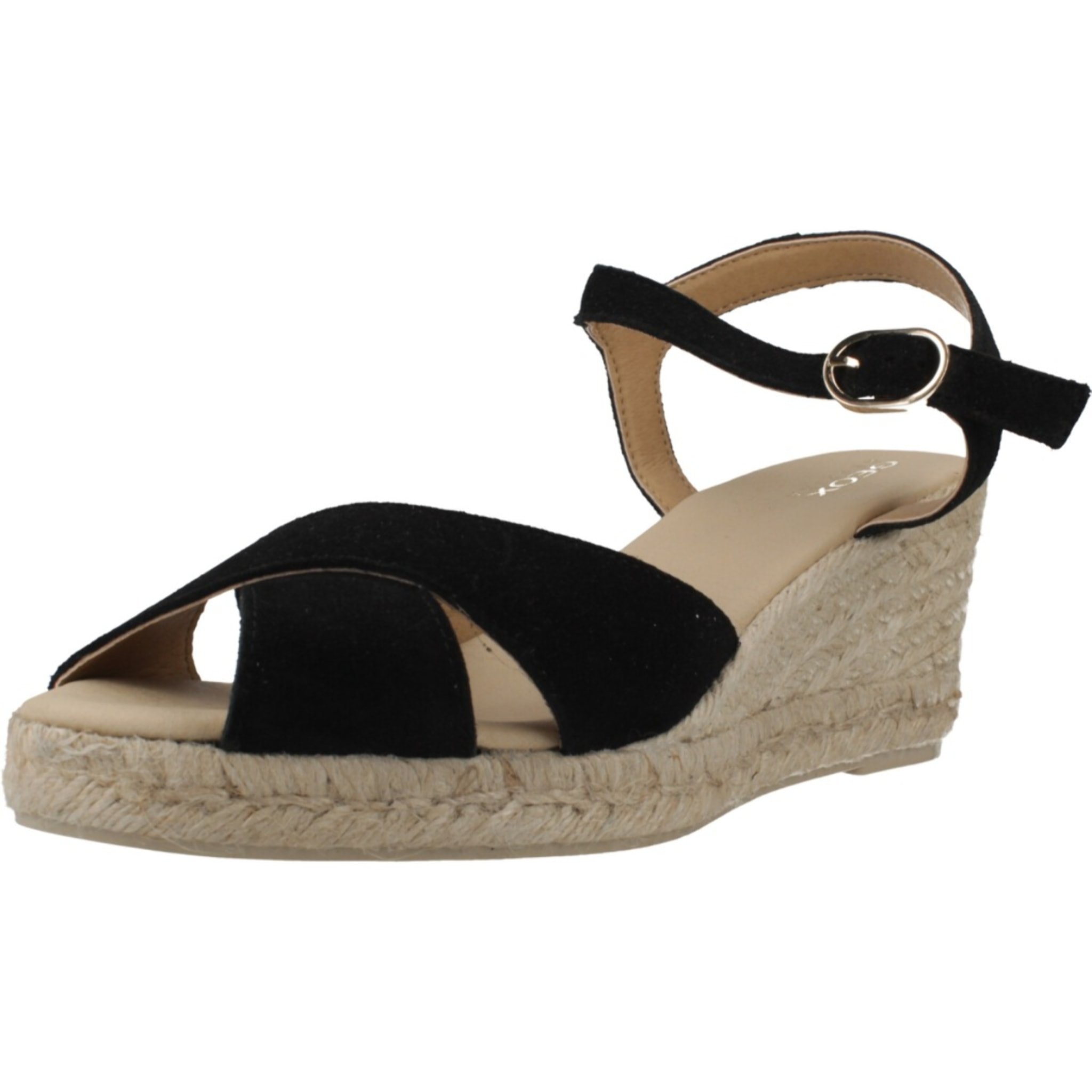 Sandalias Mujer de la marca GEOX  modelo D GELSA LOW NEGRO