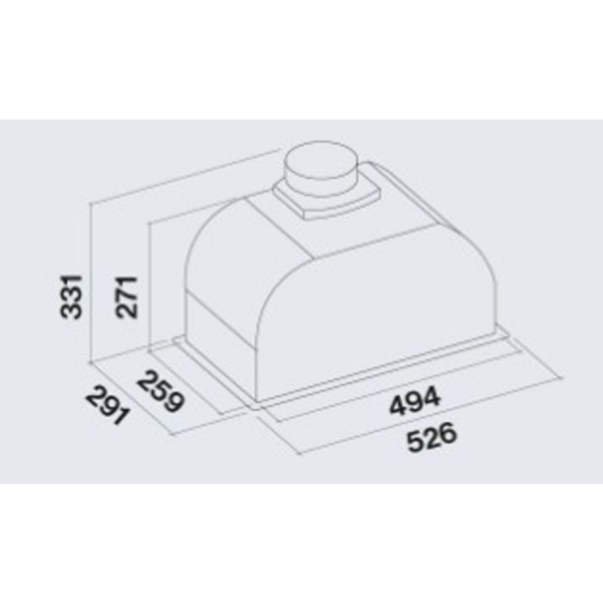 Hotte encastrable FALMEC GRUPEVOP3130