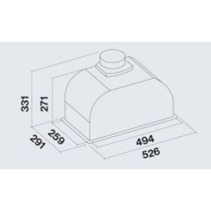 Hotte encastrable FALMEC GRUPEVOP3130