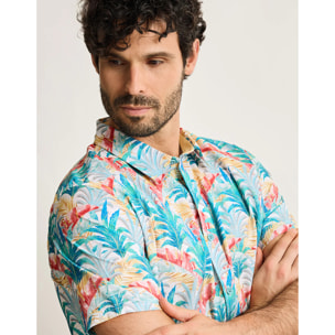 Camisa Manga Corta Multicolor - Bahama Coast