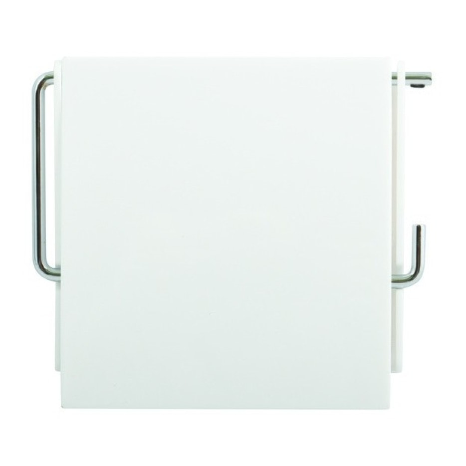 Porte rouleau papier wc mural Blanc MSV