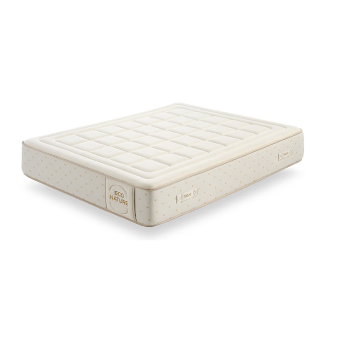 Matelas Mousse à memoire de forme Eco Nature Memory Foam, 27 cm, 2 places - Moonia
