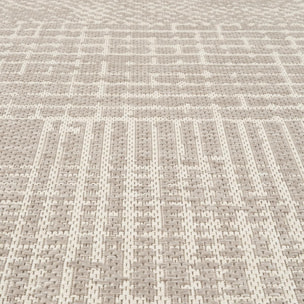 Tapis kilim, motif géométrique tissé, style artisanal LOHA 2