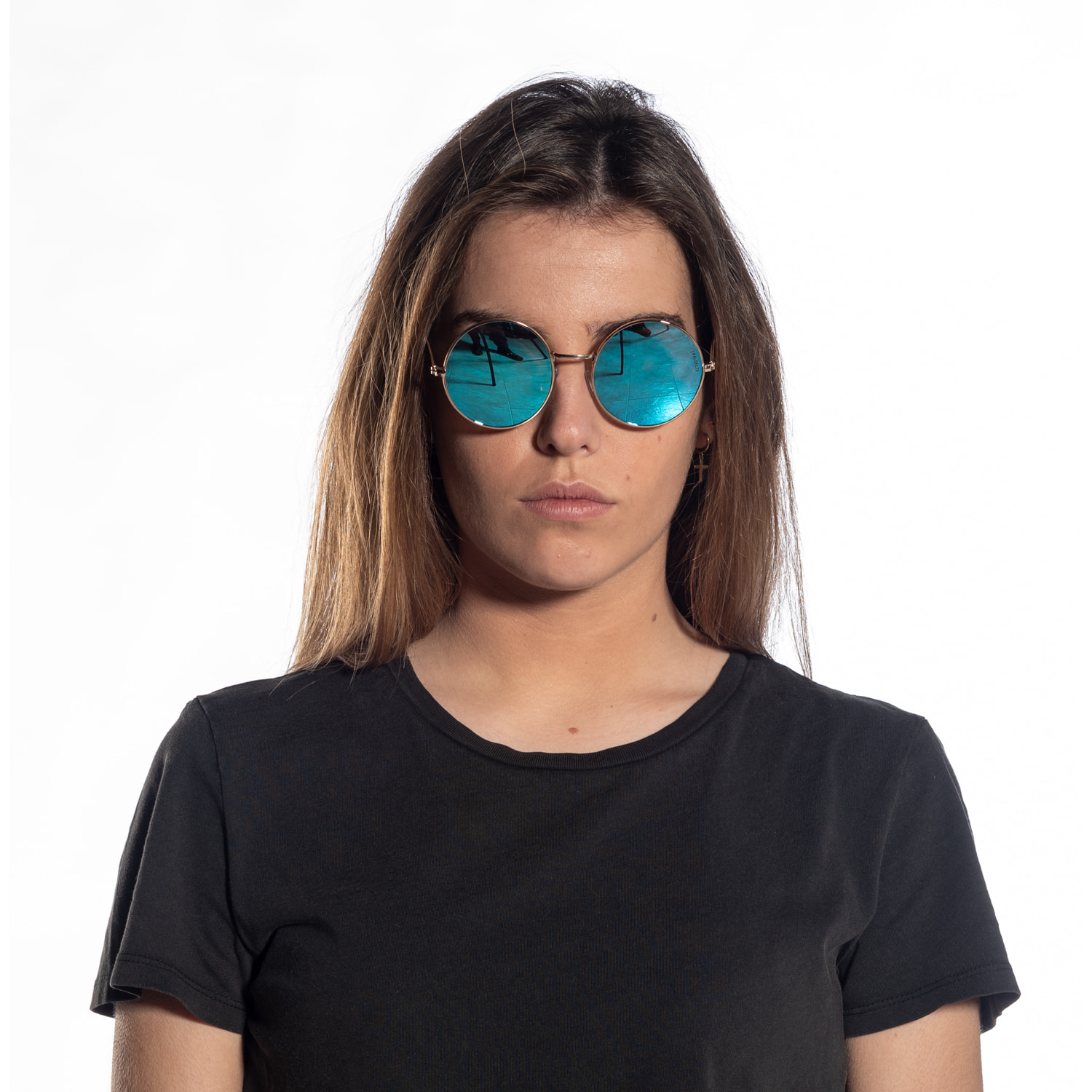Gafas de sol PALO ALTO INSPIRATION VI - Lente revo oro brillante y azul cielo