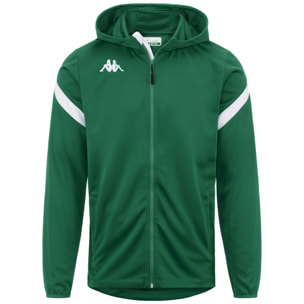 Kappa - Felpe Uomo Verde - Kappa4Football Dolve