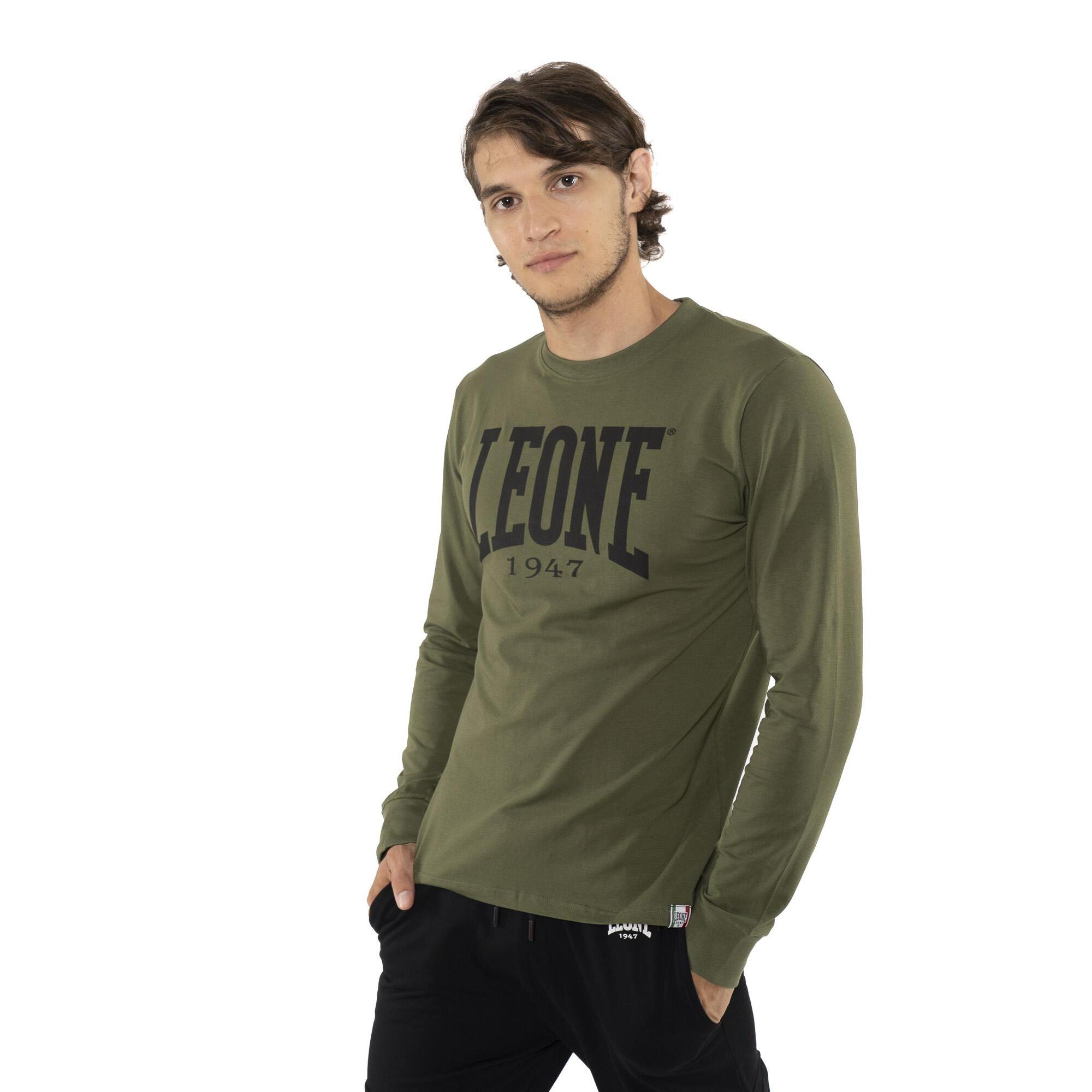 T-shirt da uomo maniche lunghe Leone 1947 Apparel