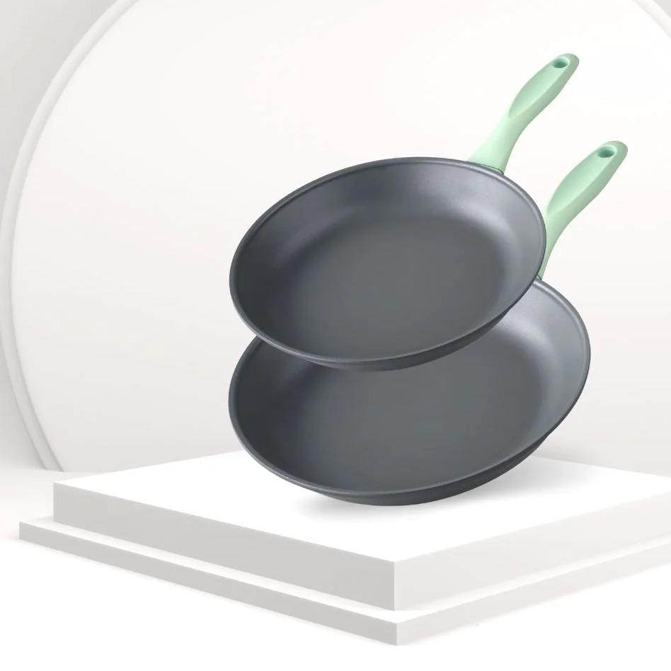 Lot De 3 Poêles WMF Devil - Induction Compatible - 24 Et 28 Cm - Revêtement Céramique Antiadhésif - Passe Au Four - 6