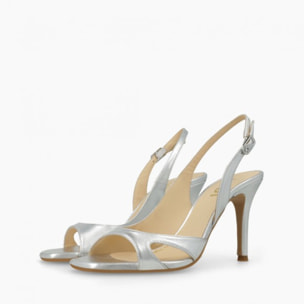 SANDALIAS PLATEADAS SARIGAL