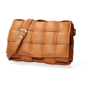 Borsa a tracolla da donna Made in Italy - Modello Artena - 100% pelle - 26.0 x 17.0 x 6.0 cm