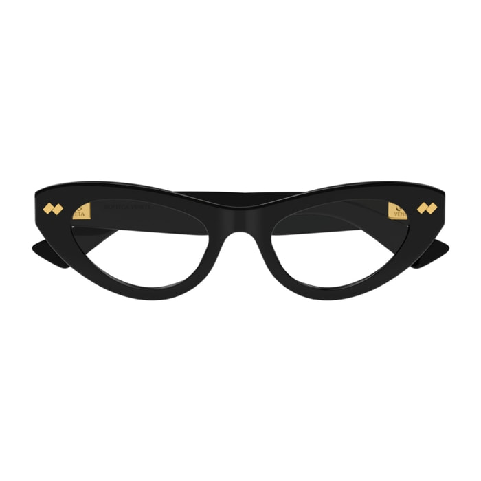 Gafas de Vista Bottega Veneta BV1354O-001 de Acetato Mujer 49 mm