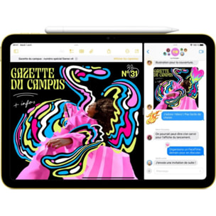 Tablette Apple IPAD 11 128Go Jaune