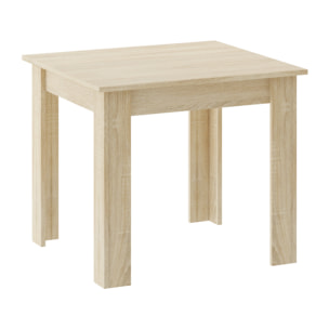 Tavolo quadrato NP in rovere Sonoma 80x80 cm