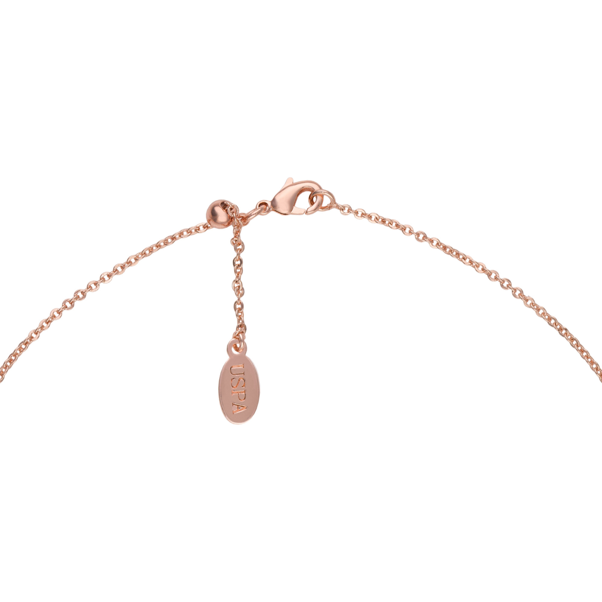 Collana U.S. Polo Assn. In metallo placcato oro rosa