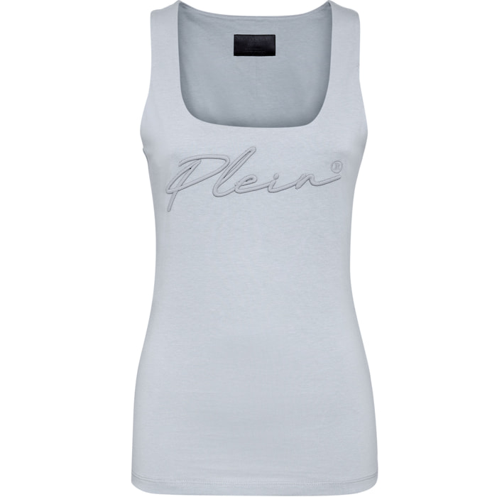 PHILIPP PLEIN Camiseta de tirantes SIGNATURE