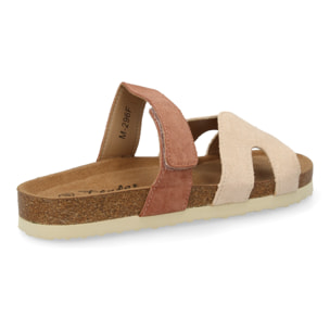 Sandalia Mujer cómoda doble tira