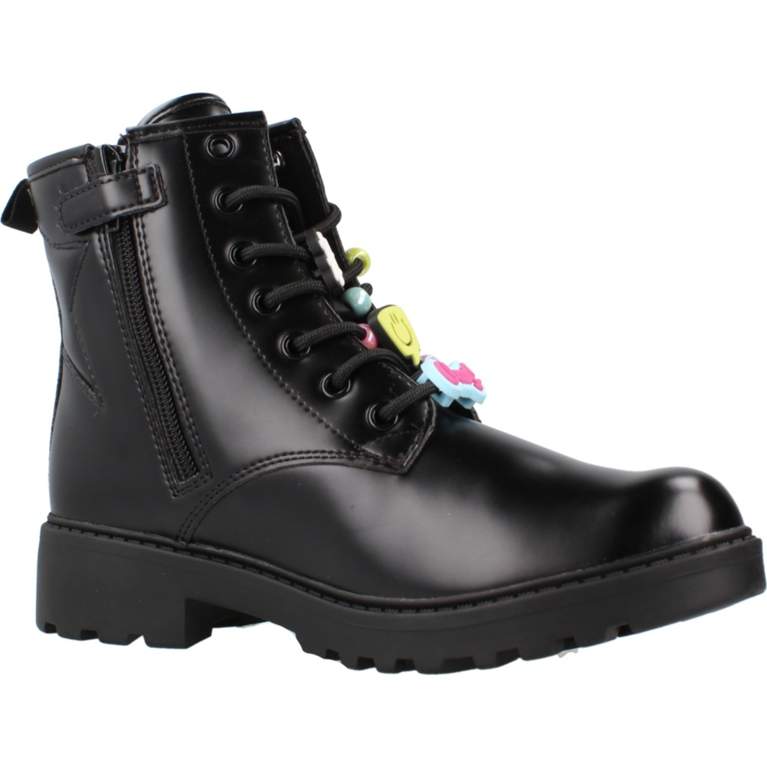 Botines Niña de la marca GEOX  modelo J9420G 000CN J CASEY NEGRO