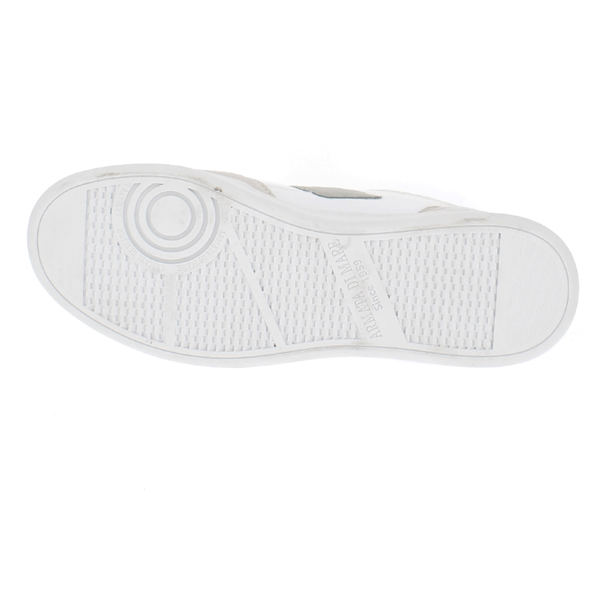 Armata di Mare Scarpe Uomo Sneakers Casual Stringate Basse con Soletta Rimovibile in Memory Foam AMU SS23D3191 Lt Beige Off White