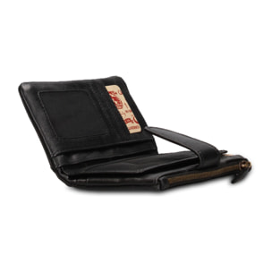 Portafoglio da uomo in vera pelle - Modello Caspian Lux - 9.5 x 15.5 x 3.0 cm