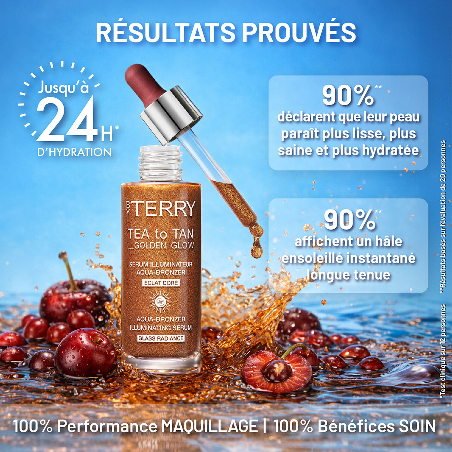 Tea To Tan - Golden Glow - Sérum Illuminateur Aqua-Bronzer 30 ml