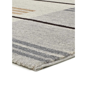 CRAFT Alfombra étnica en tonos gris y beige, varias medidas disponibles