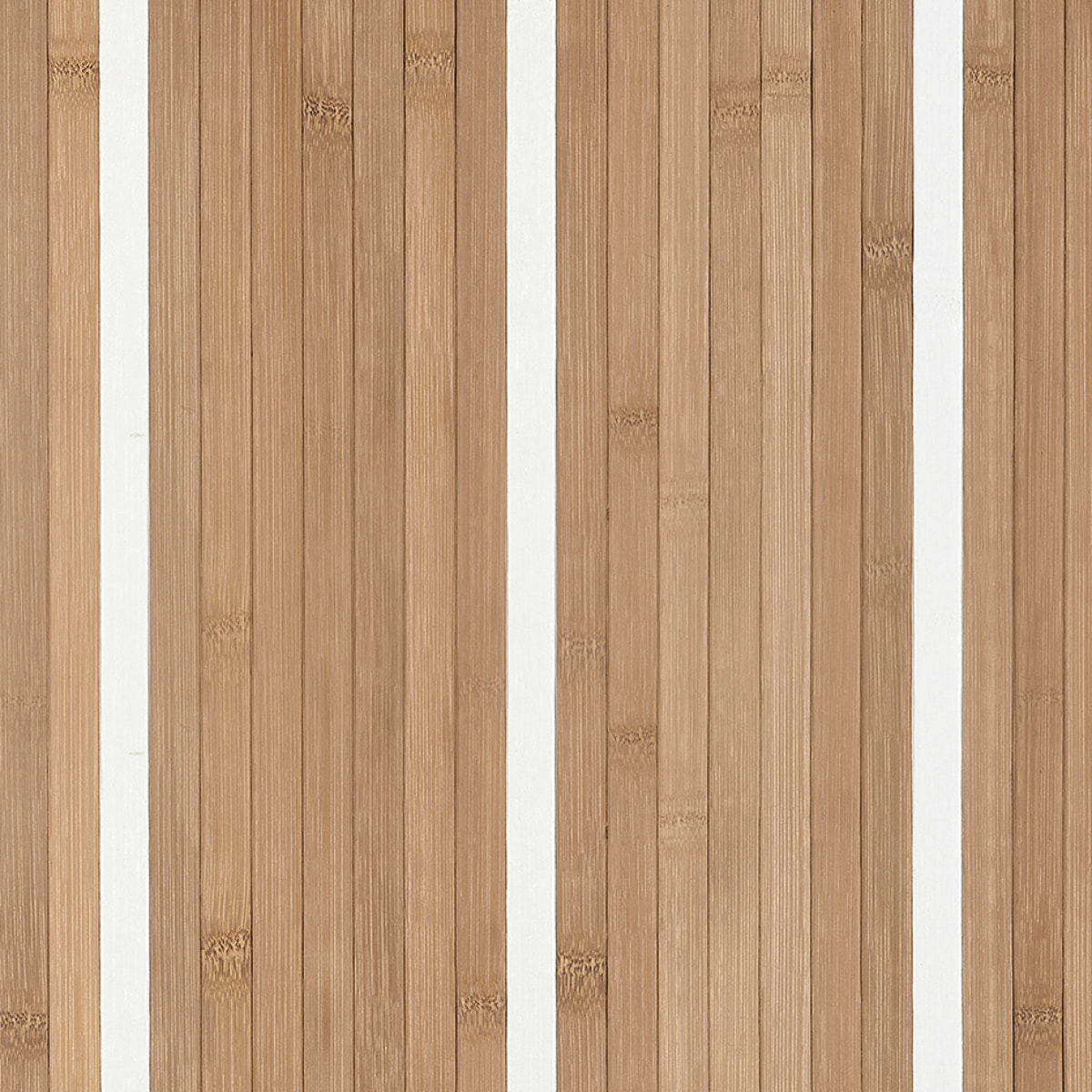Alfombra BAMBOO COOL Natural Líneas blancas