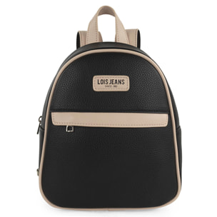 Bolso Mochila Mujer Lois Chandler Negro