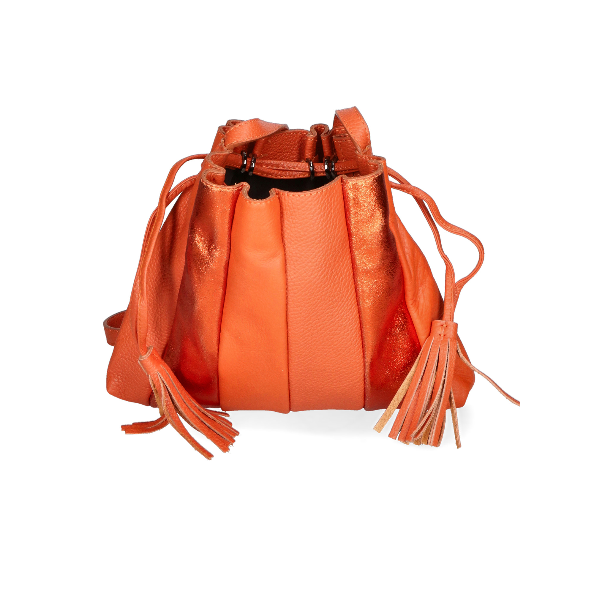 Borsa a tracolla  da donna In Vera pelle Made in Italy 25x21x4 cm