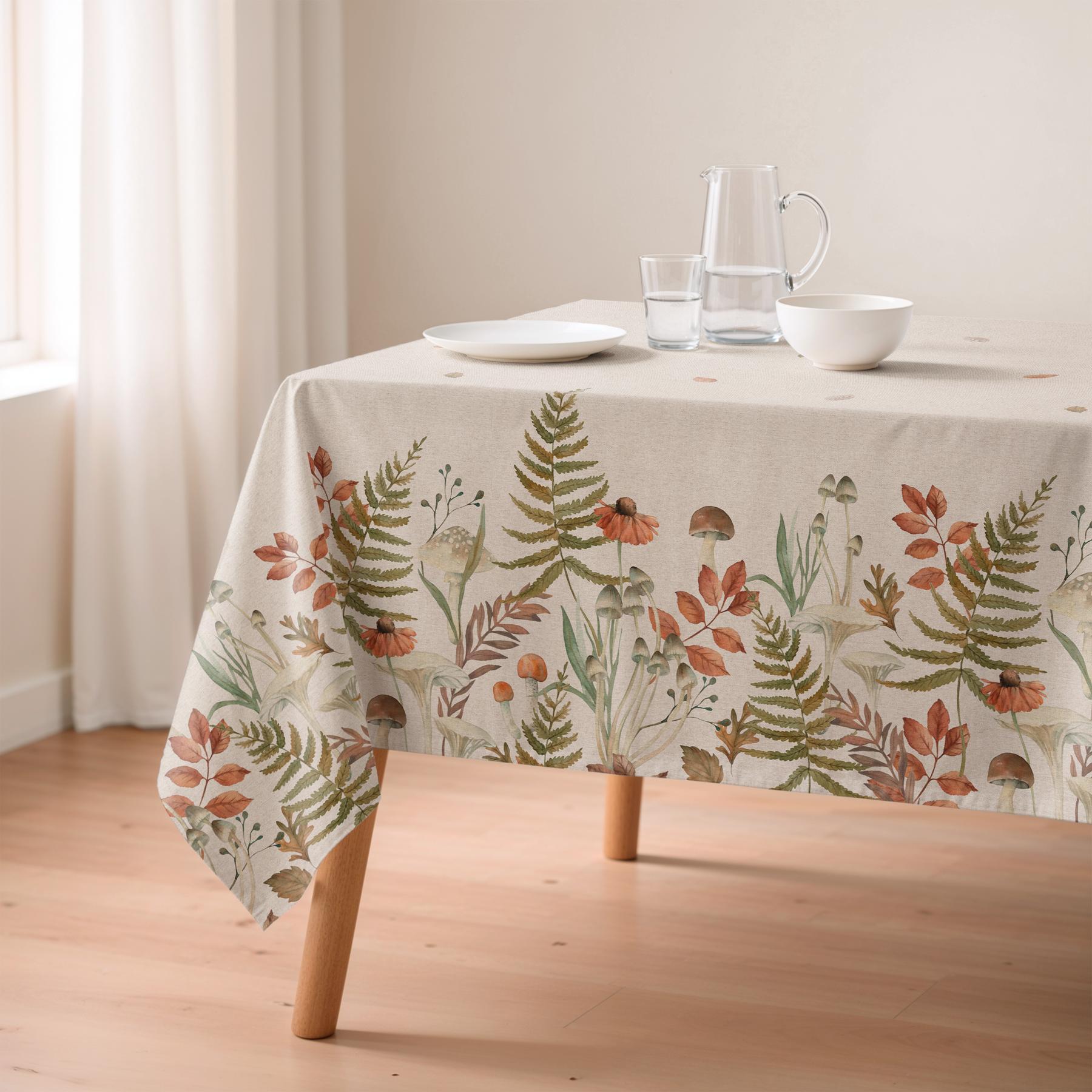 Mantel antimanchas VITTA NATURAL - 100% algodón