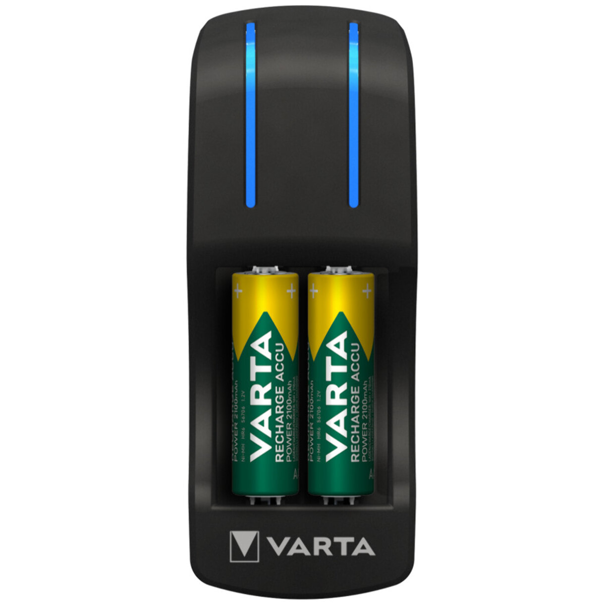 Varta - Pocket Chargeur + 4 piles rechargeables AA 1600 mAh