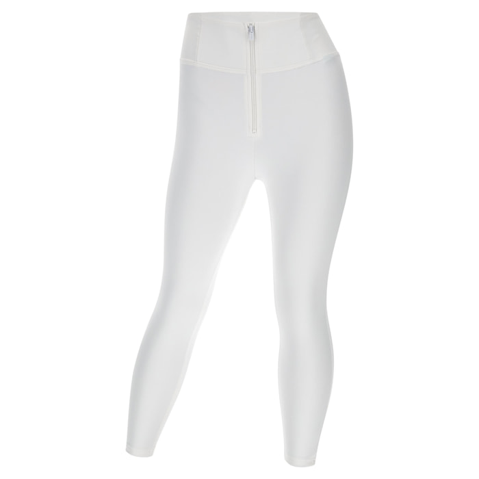 Pantaloni push up WR.UP® curvy 7/8 superskinny similpelle