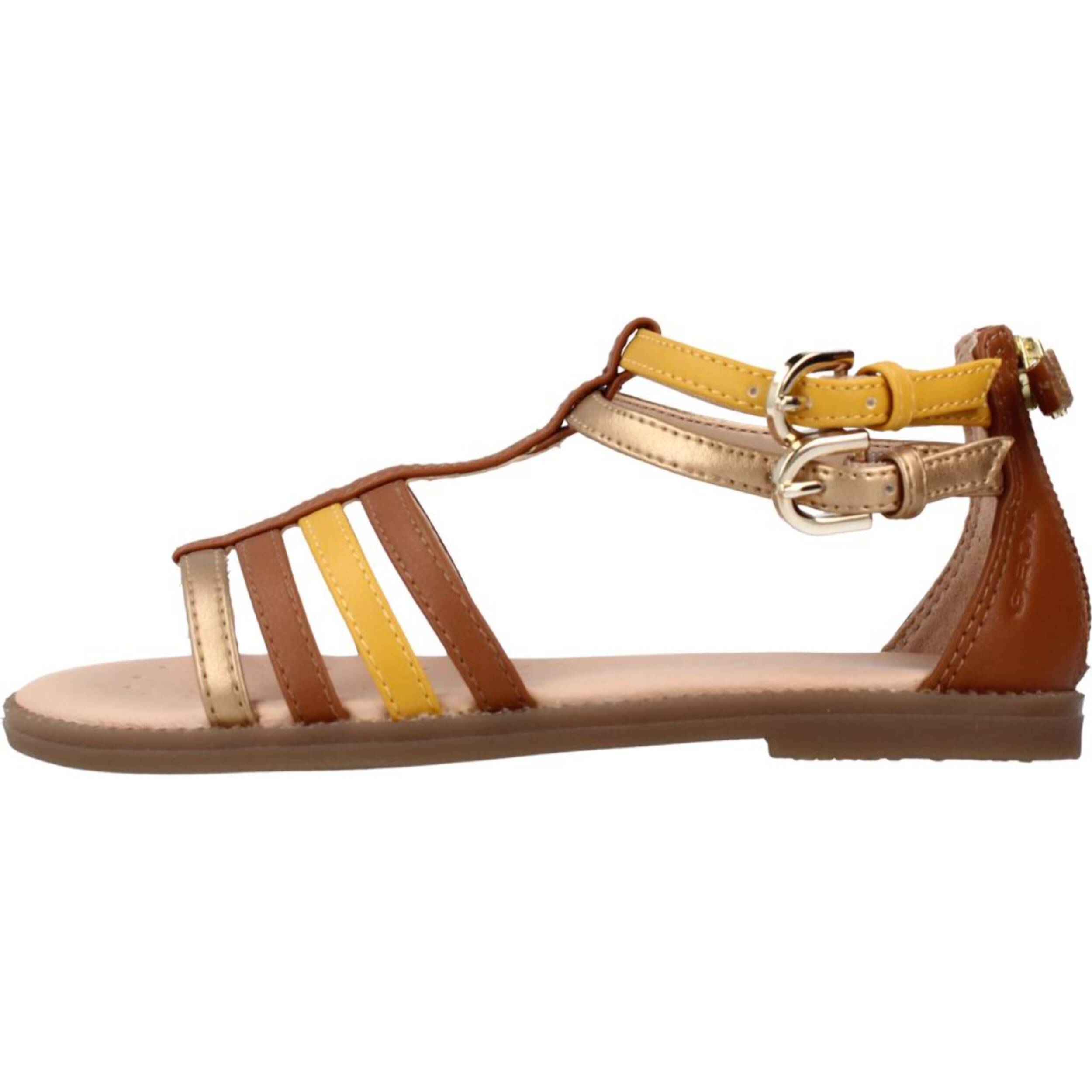 Sandalias Niña de la marca GEOX  modelo J SANDAL KARLY GIRL MARRON