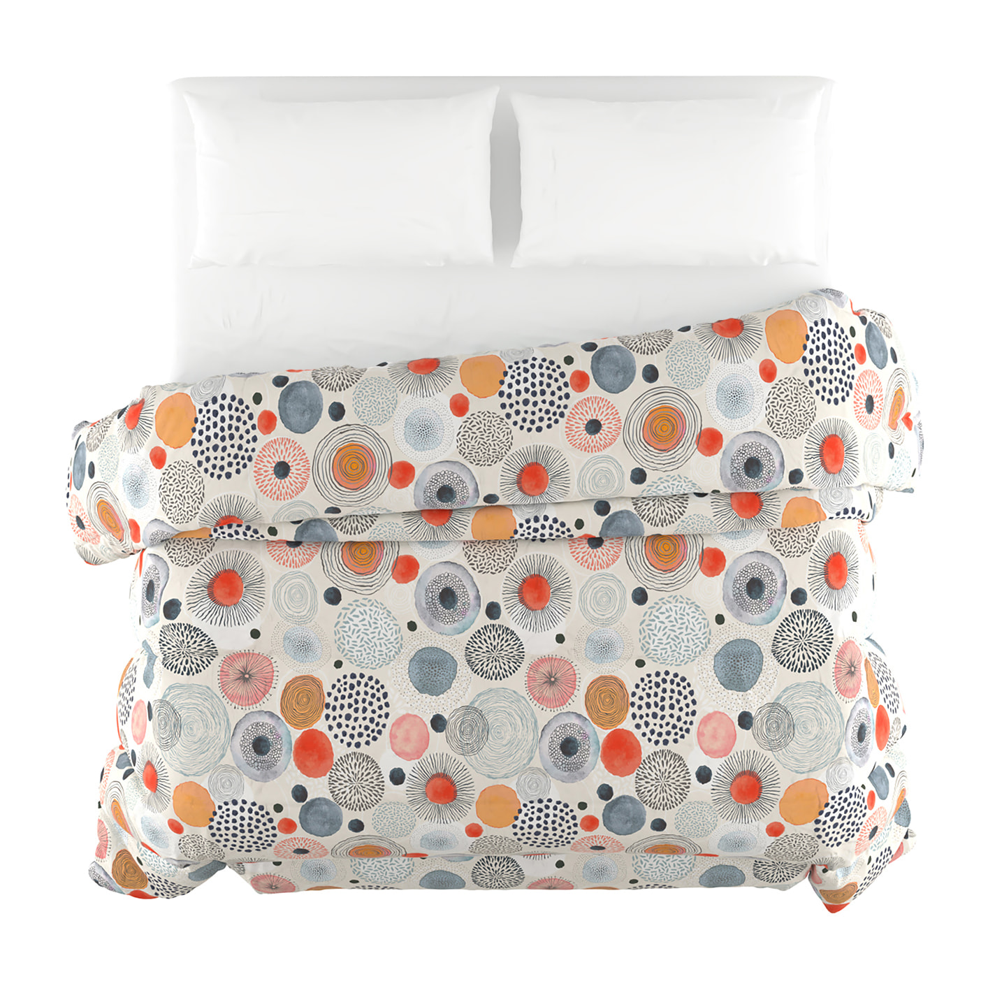 TRAPUNTA BASIC INVERNALE STAMPATA MATRIMONIALE, ACQUERELLO