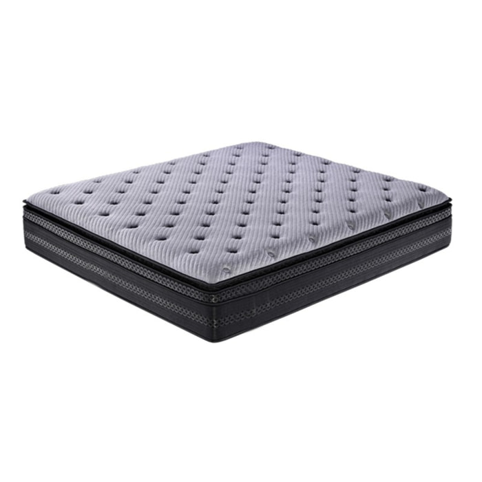 Matelas Nuage | Double surmatelas et ressorts ensachés | 25 cm | innovant et respirant