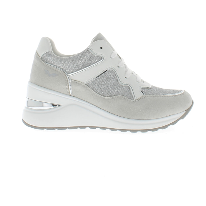 Armata di Mare Scarpe Donna Sneakers Casual con la Zeppa AMD SS41H25 Grey