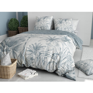 Parure Housse De Couette 3pcs 100% Coton 57 Fils SIERRA
