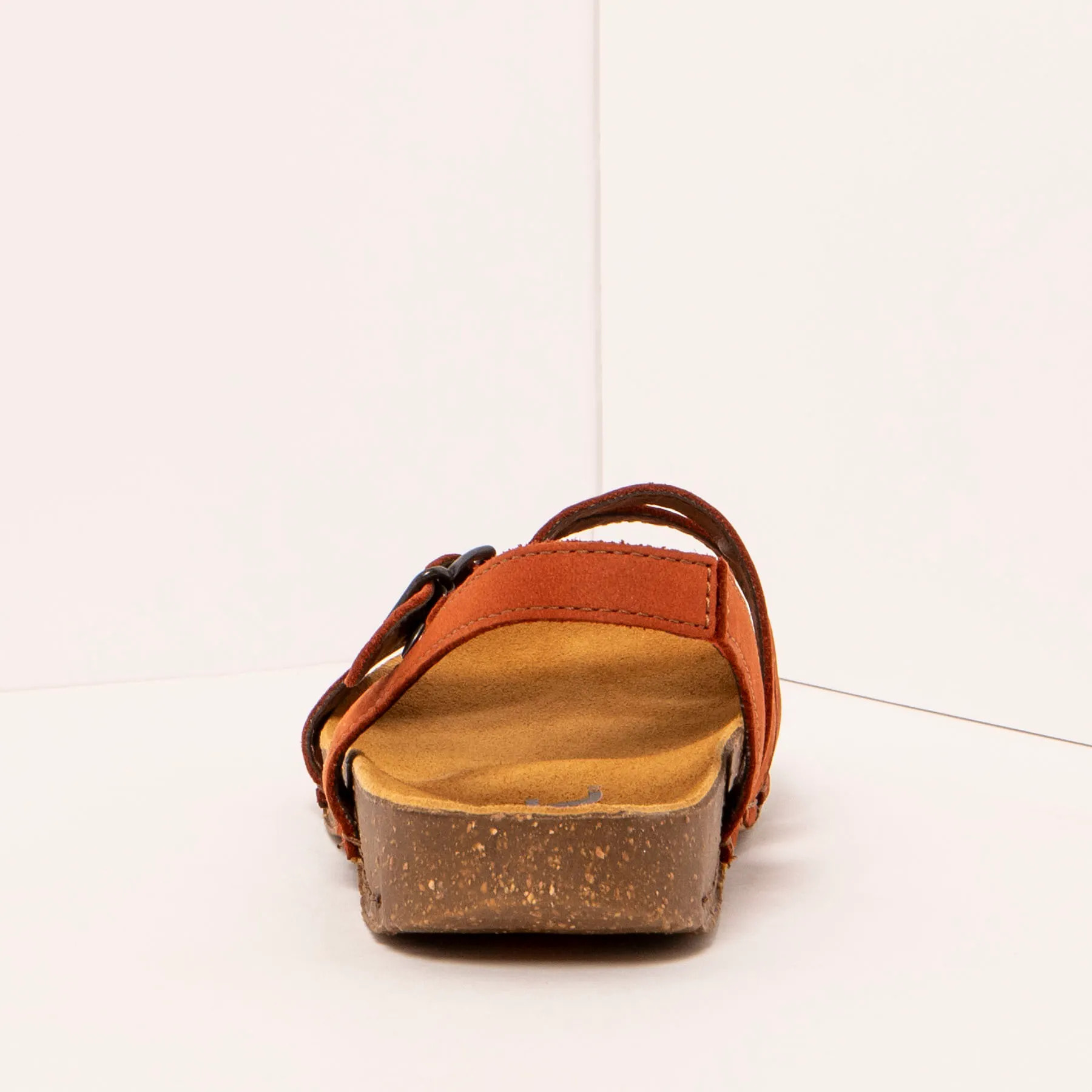 Sandalias 1045 NOBUCK DARK ORANGE/ I BREATHE color Dark orange