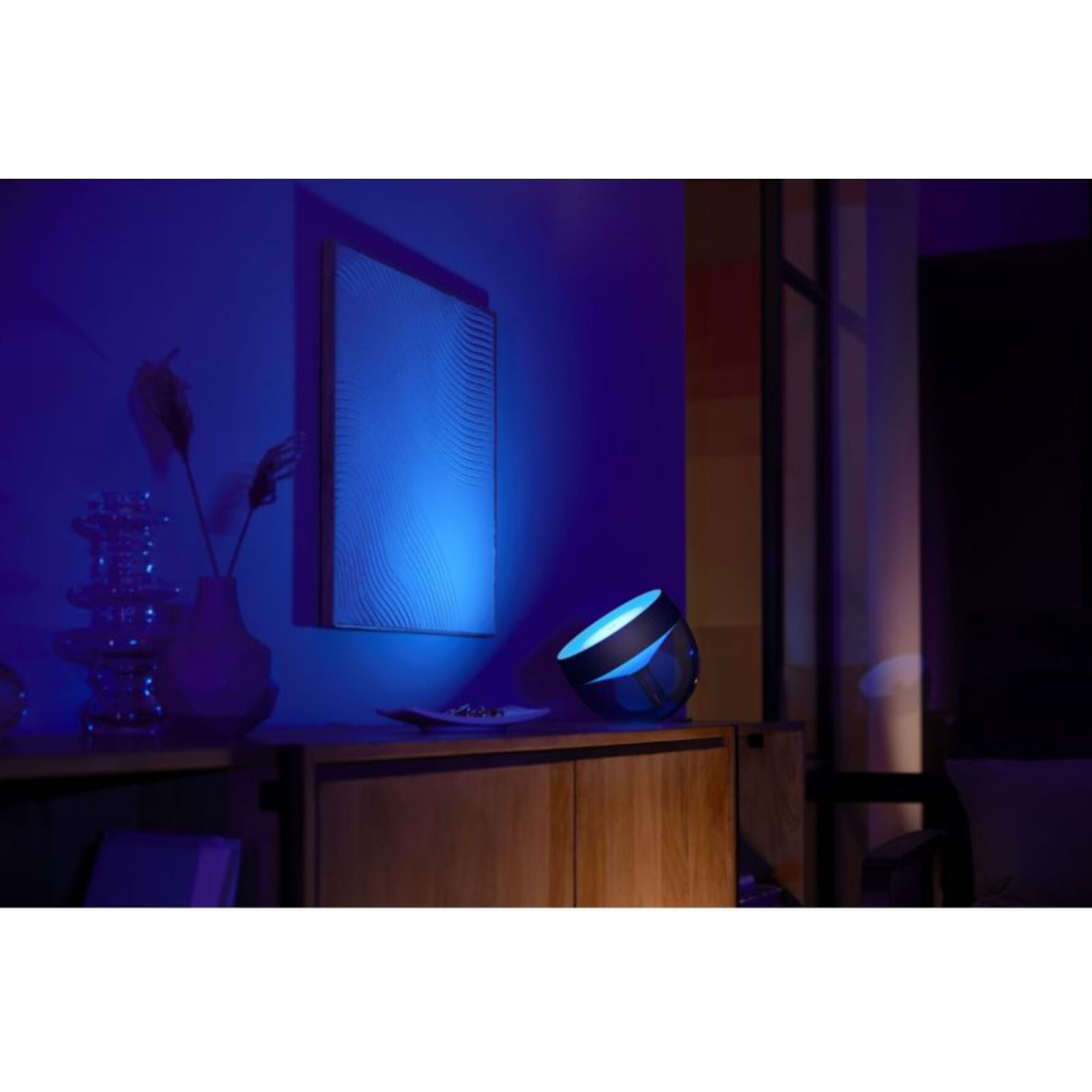 Lampe connectée PHILIPS HUE W&C Iris Noir