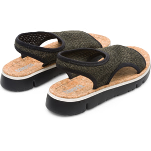 Camper Sandalias Mujer Oruga Verde